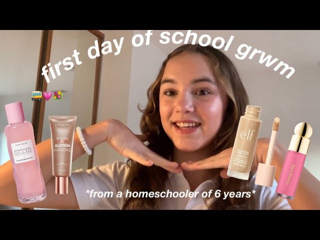 first day of school grwm *morning vlog*💗