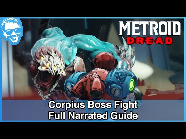Corpius Boss Fight - Full Narrated Guide - Metroid Dread