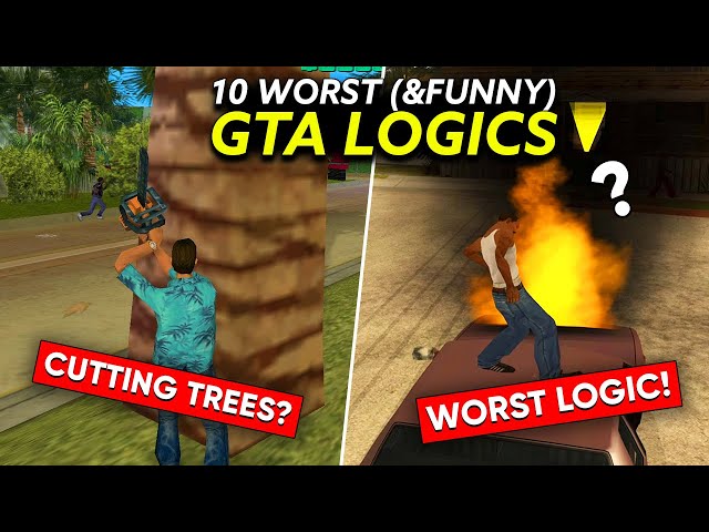 10 MOST *NONSENSE* THINGS THAT HAPPEN ONLY IN GTA!