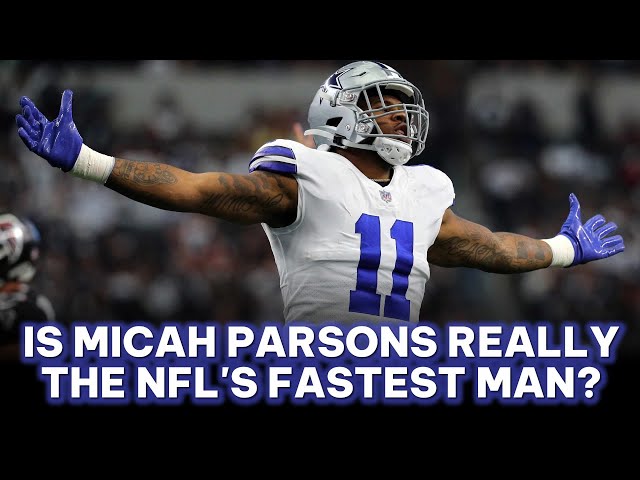 Did Micah Parson Really Win The NFL Fastest Man Challenge  #Shorts