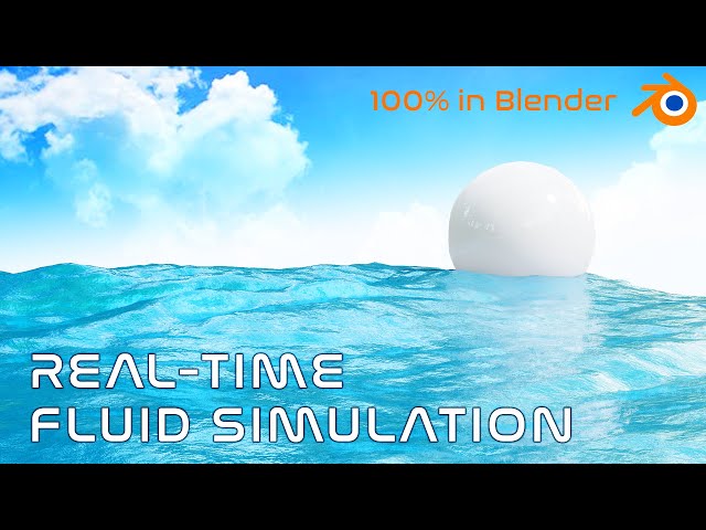 Real Time Fluid Simulation in Blender 2.9 EEVEE