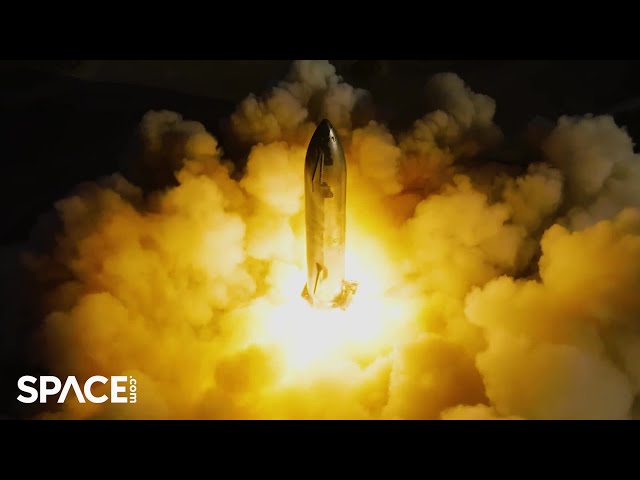 SpaceX Starship 25 roars to life in static fire test - See in real-time and slow-mo