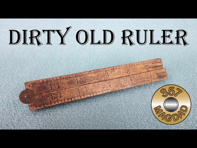 Stanley No. 27 24 Inch Folding Ruler Restoration