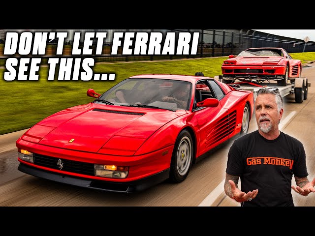 TOWING MY FERRARI WITH ANOTHER FERRARI...