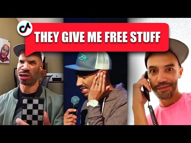 They give me FREE stuff!  [Derek Banks TikTok Compilation] | Jason Banks Comedy