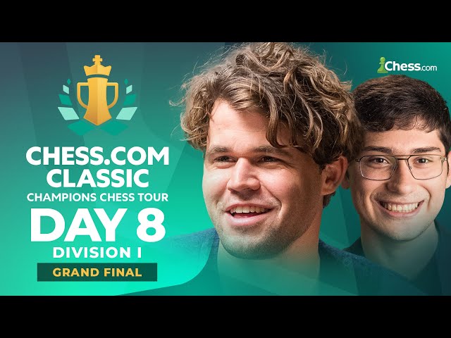 GRAND FINALS BRACKET RESET: Magnus vs. Alireza Battle For $30K! Chess.com Classic 2024 Div I
