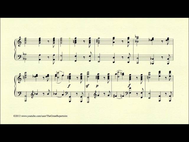 Beethoven, Variations on a waltz by Diabelli, Op 120, Var I