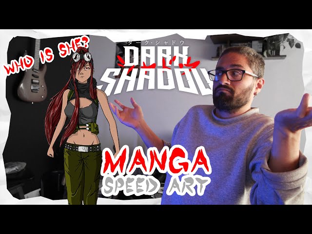 SpeedArt from the Dark Shadow manga