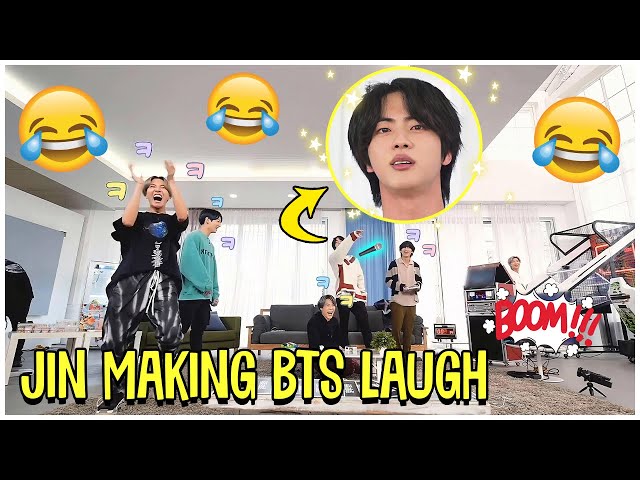 BTS Jin Making BTS Laugh So Hard