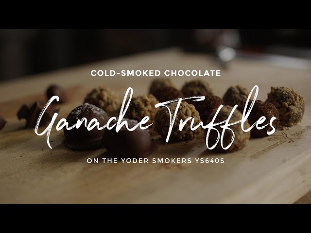 Smoked Chocolate Ganache Truffles