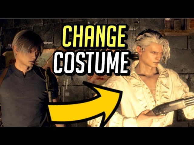 Resident Evil 4 Remake How to Change Costume & Outfit