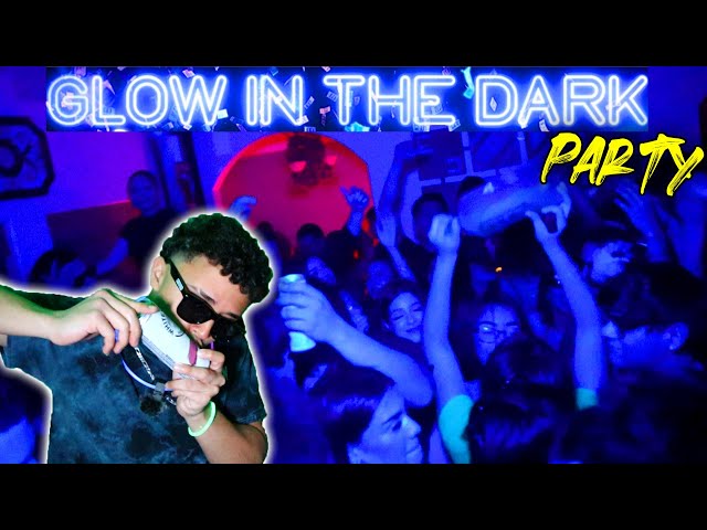 Glow In The Dark House Party Gets 2 LIT!