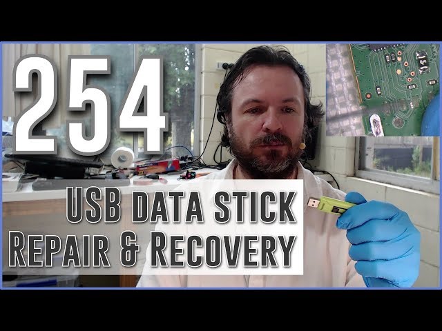#254 Simplest Repair & Recovery - Broken USB data stick