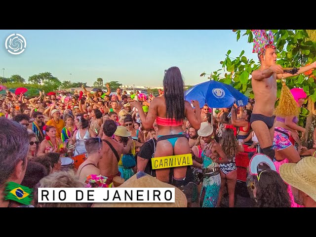 🇧🇷 RIO DE JANEIRO CARNIVAL -- Carnival Block --  Brazil | 2022 【 4K UHD 】