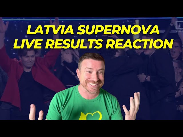 Latvia: Supernova 2023 live results reaction - Sudden Lights wins!