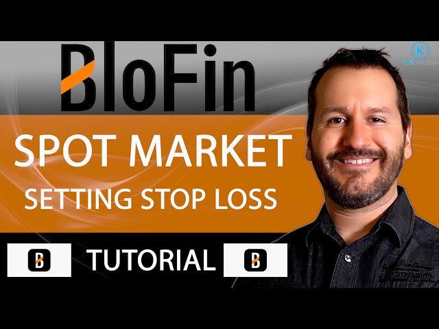 BLOFIN - SPOT MARKET STOP LOSS  - TUTORIAL  - HOW TO SET UP A STOP LOSS - BLOFIN CRYPTO EXCHANGE