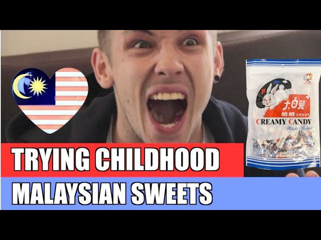 TRYING CHILDHOOD MALAYSIAN SWEETS!