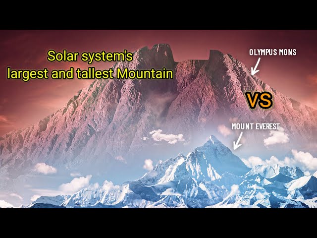 Olympus Mons vs Mount Everest: The Titans of Our Solar System