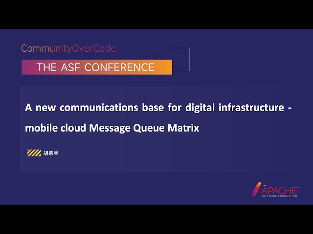 A New Communications Base For Digital Infrastructure - Mobile Cloud Message Queue Matrix