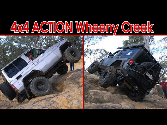 4x4 ACTION and ADVENTURE at my local EPIC OFF ROAD Track - WHEENY CREEK