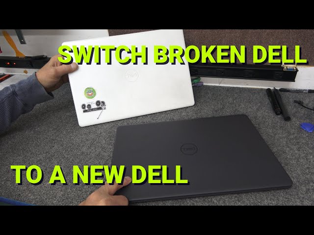 Broken DELL Inspiron 3505 SSD Swap to NEW Inspiron 3505
