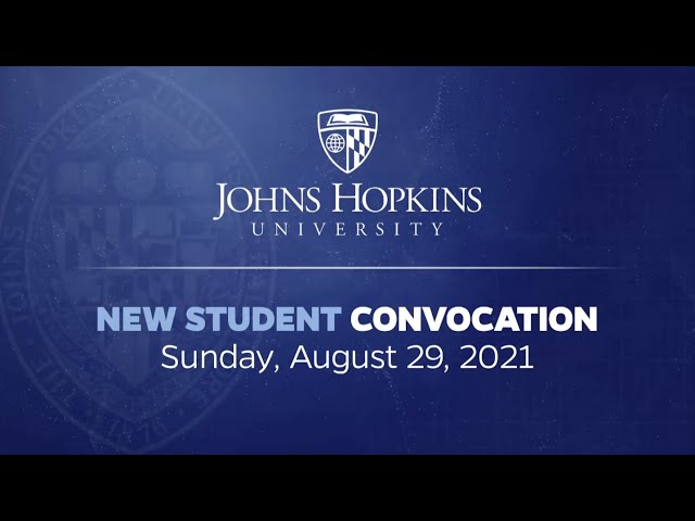 Johns Hopkins University Convocation - Class of 2025