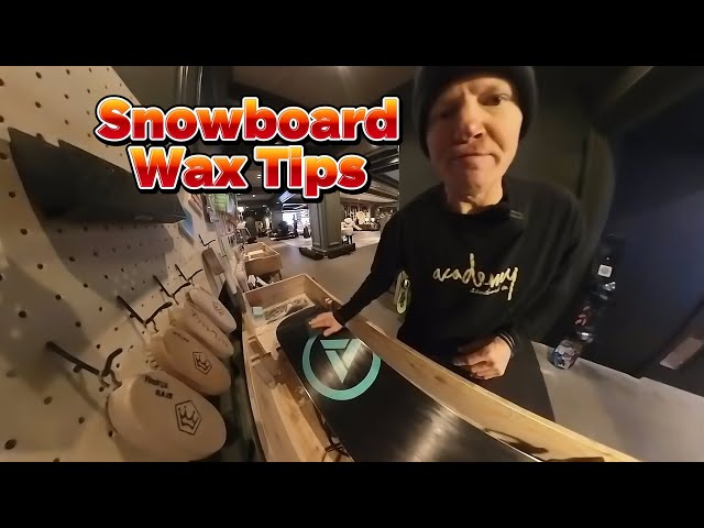 Snowboard Wax Tips you've NEVER heard !