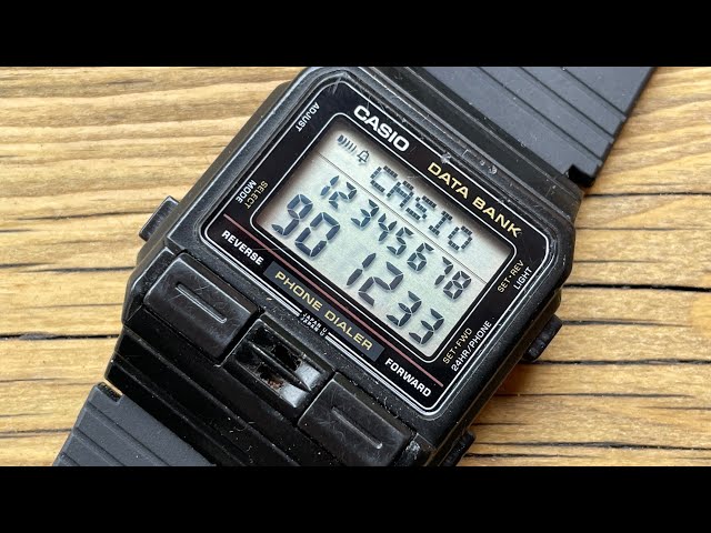 Casio Phone Dialer Watch Update - Can We Dial A Number???