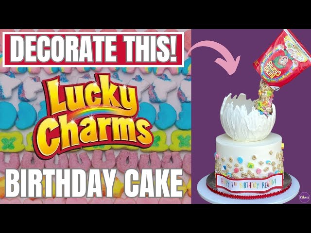 Decorate This LUCKY CHARMS Cake!