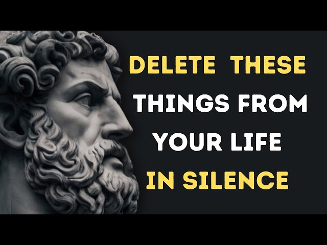 Transformation: Eliminate 11 Things Silently | STOICISM