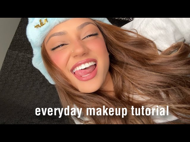 the FASTEST EASIEST PRETTIEST everyday makeup // warning will look like ur wearing a filter IRL...