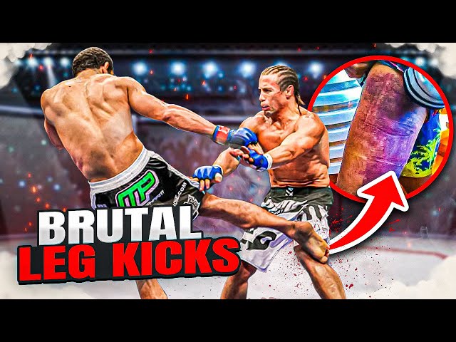MMA's Leg-Kicking Kings: Who Delivers the Most Devastating Strikes?