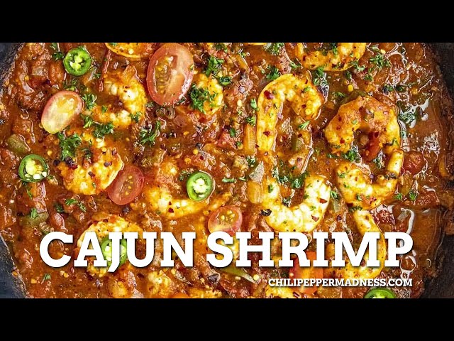 Spicy Cajun Shrimp Recipe - Chili Pepper Madness
