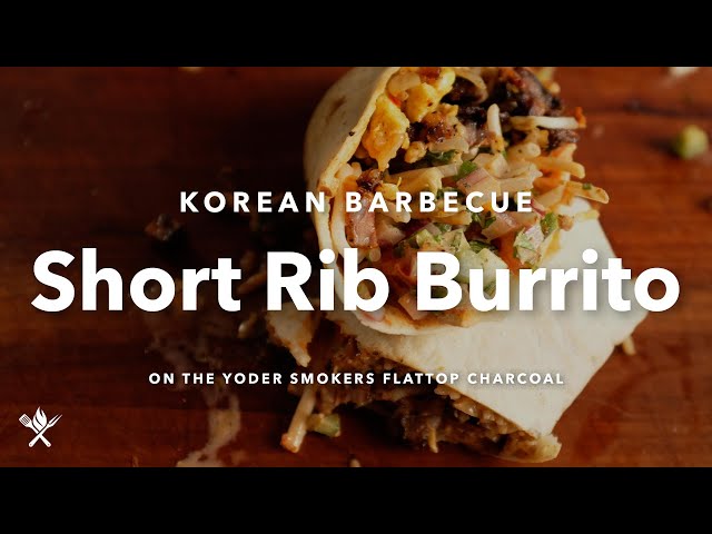 Korean Barbecue Short Rib Burrito