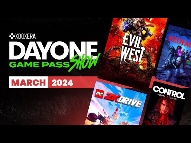 Redfall, Control, & More Day One Game Pass Show March 24