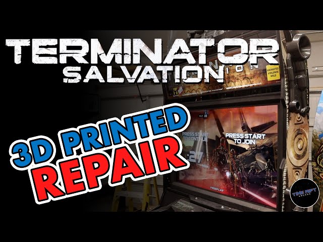 3D Printing Saves Terminator Salvation Arcade
