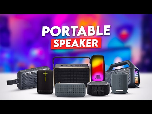 30 Best Sounding Portable Speaker You Shouldn't Miss