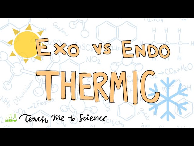 Exothermic vs Endothermic Reactions