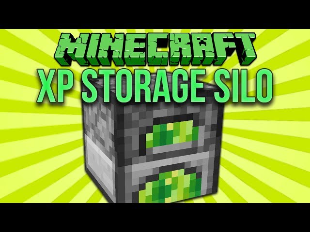 Minecraft 1.13 XP Storage Silo Tutorial
