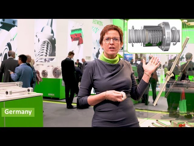 Innovative ball screw from HIWIN - Hannover Messe 2018