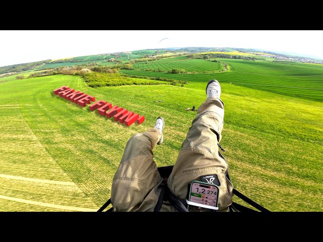 How to paraglide backwards !