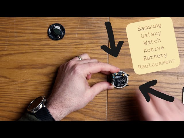How To Change Your Samsung Galaxy Watch Active Battery In Under 5 Minutes!