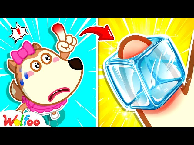 Lucy Got a Boo Boo! What to Do When You Got Hurt - Wolfoo Best Parenting Life Hacks | Wolfoo Channel