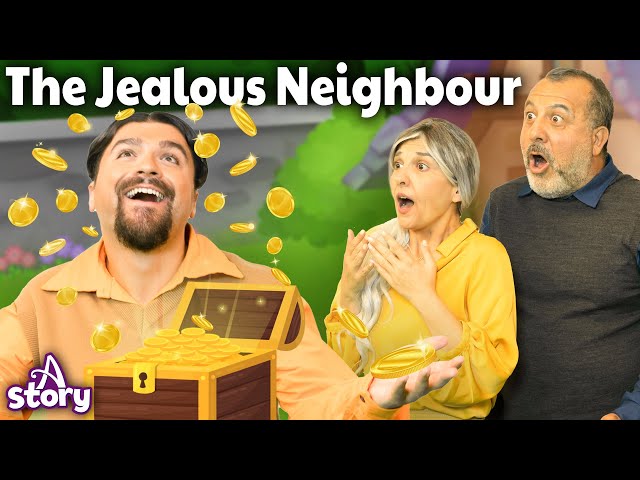 The Jealous Neighbour + The Fisherman and His Wife  |English Fairy Tales & Kids Stories