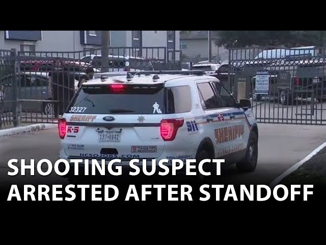 Shooting suspect arrested after standoff