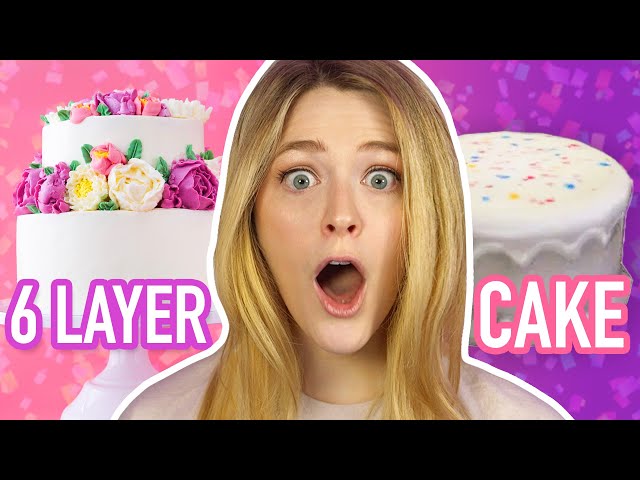 I Tried To Bake A 600K 6-Layer Cake | Kelsey Impicciche