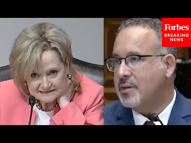 BREAKING NEWS: Cindy Hyde-Smith And Miguel Cardona Clash Over Gender Identity And Title IX Policies