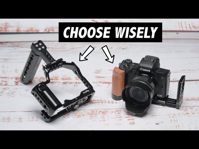 SmallRig Cage vs SmallRig Grip for Your Canon M50?