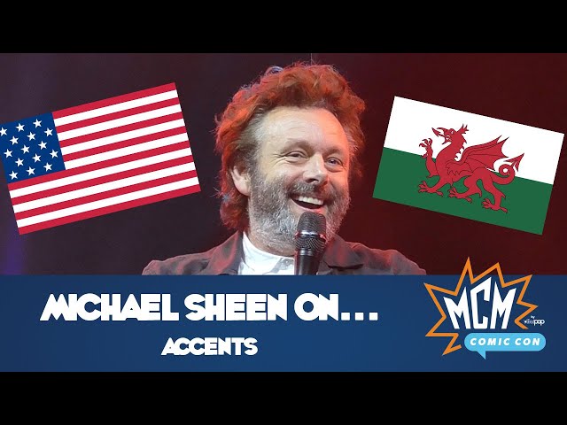 Michael Sheen on Accents - MCM Comic-Con