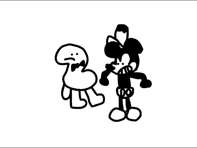 BFDI AND MICKEY MOUSE MEET UP???